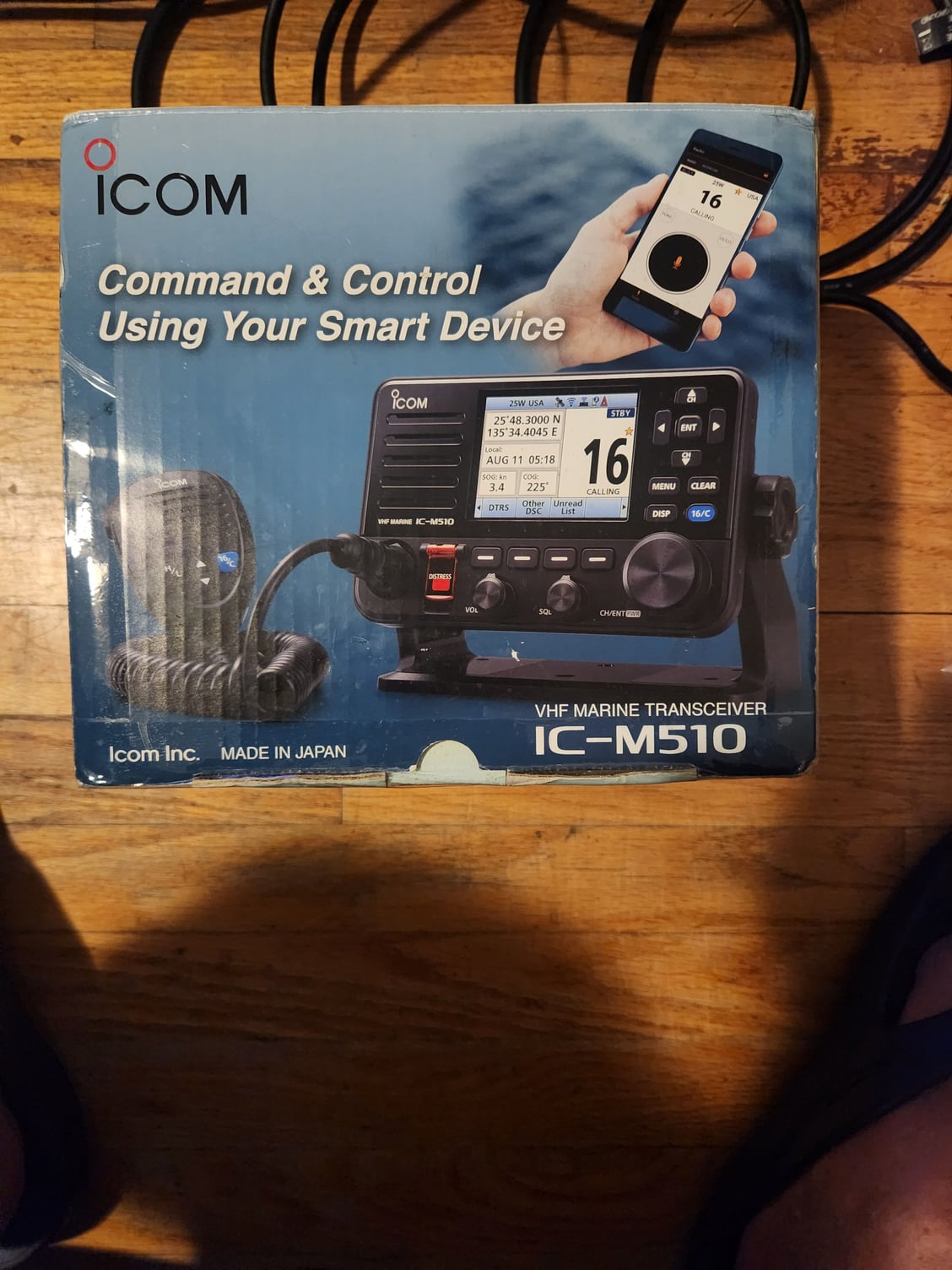 Icom M510 Vhf Radio Wireless Smart Device Operation Black IC-M510 - The  Hull Truth - Boating and Fishing Forum