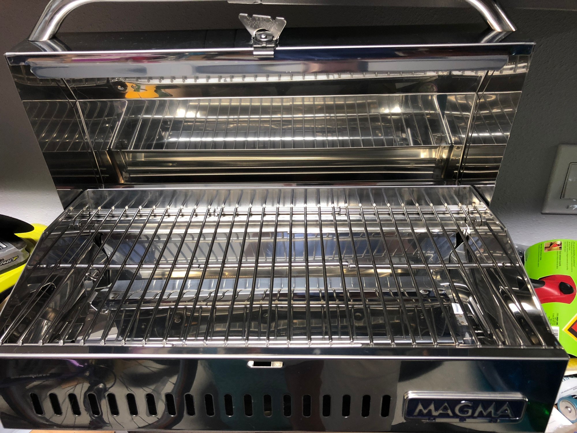 New Magma Stainless Grill Rod Holder And Rail mounts - The Hull Truth ...