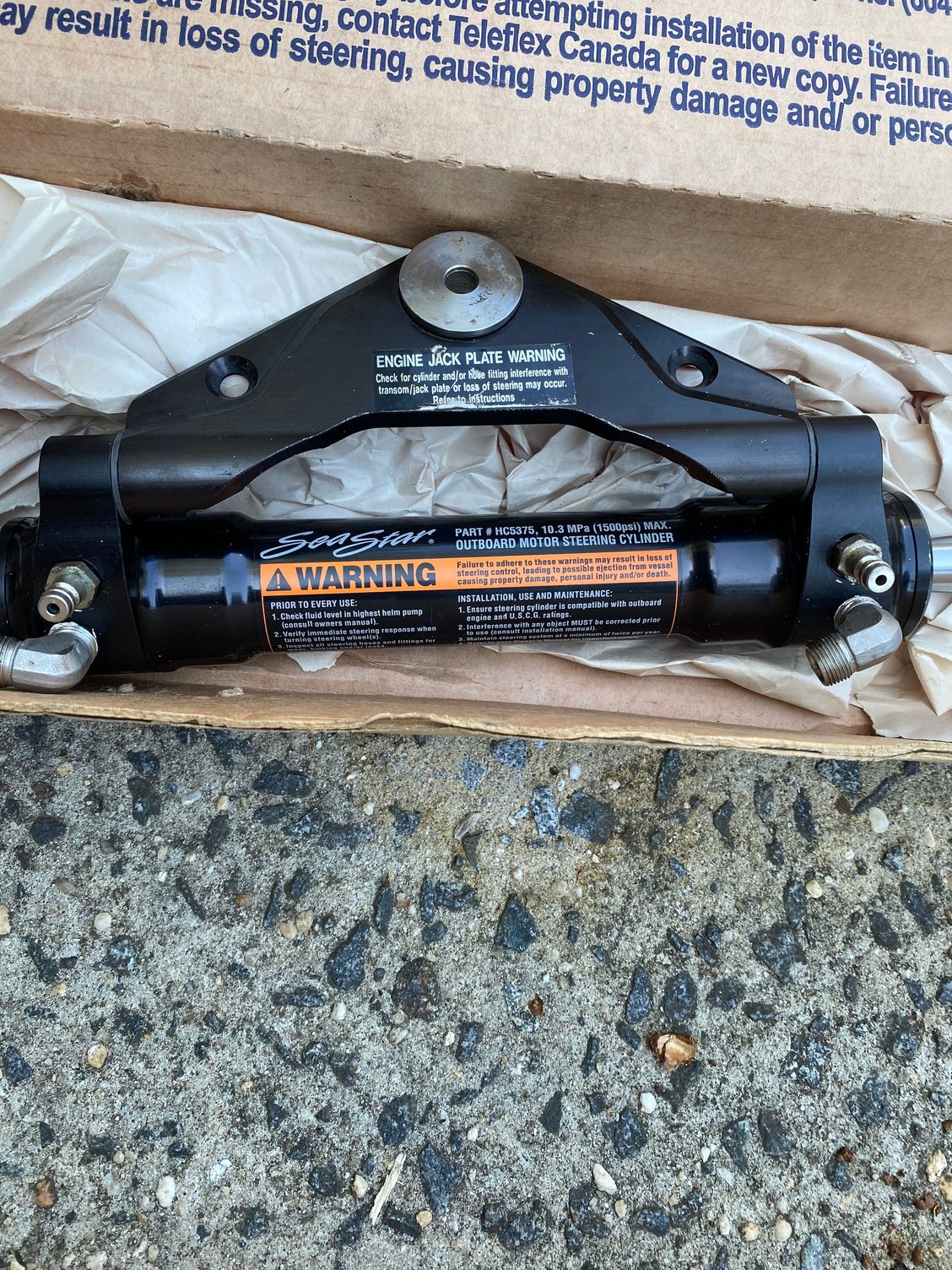 Rebuilt seastar hc5375 The Hull Truth Boating and Fishing Forum