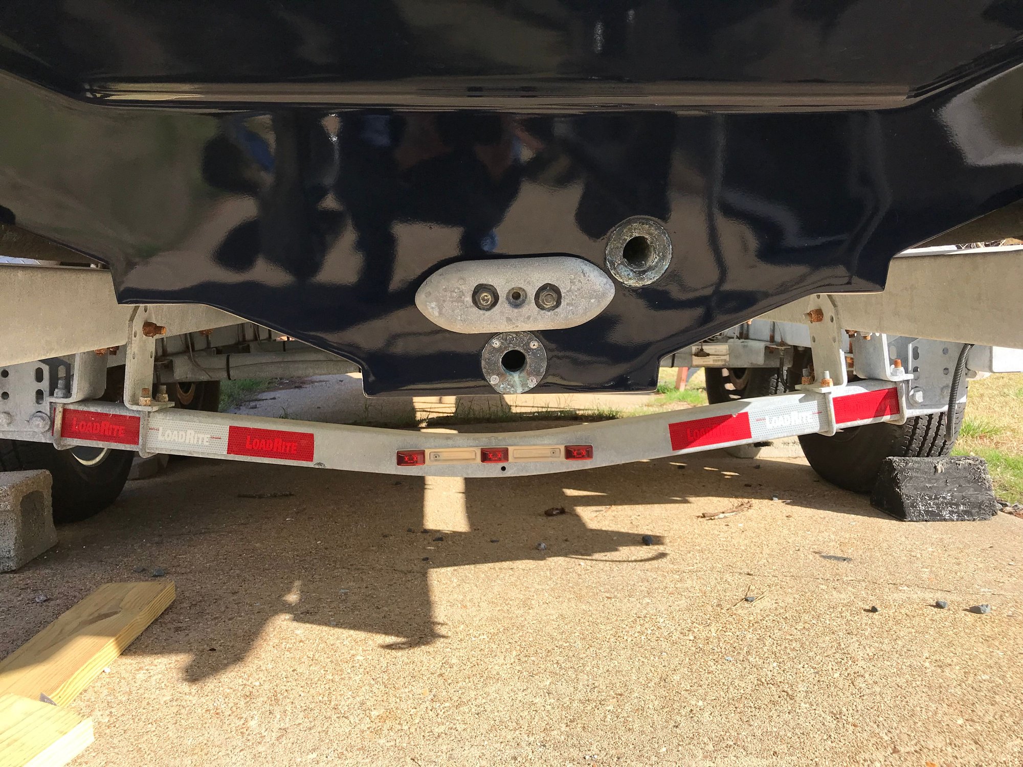 Stern saver transducer pad The Hull Truth Boating and Fishing Forum