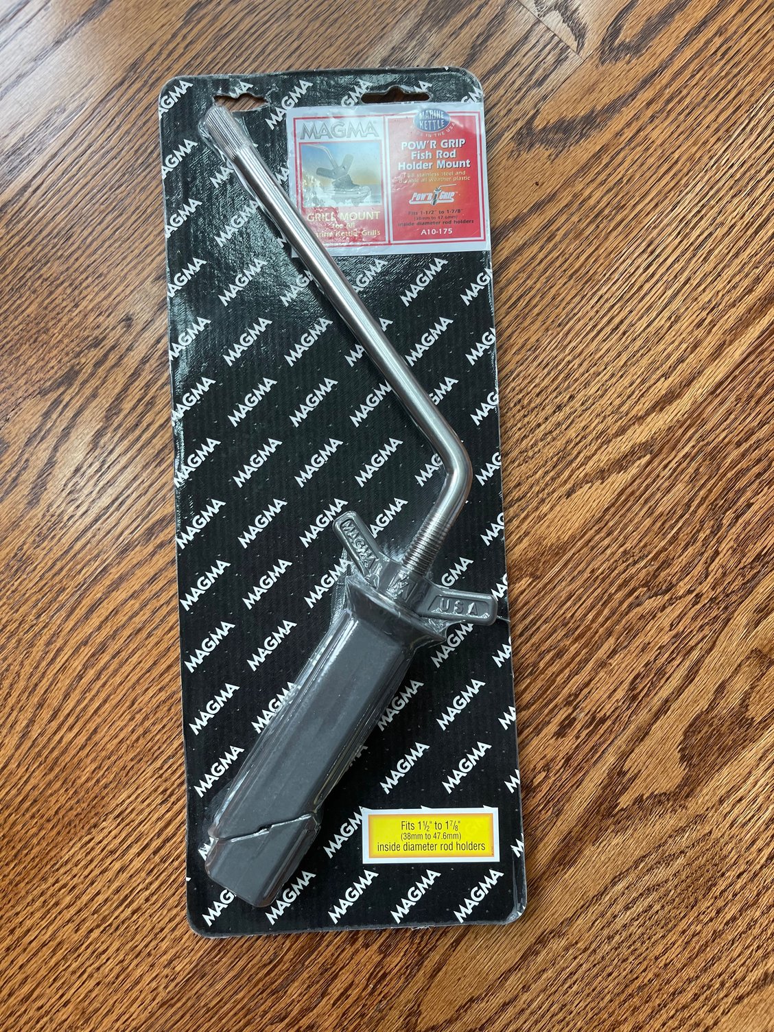 Magma grill 17” with fish rod holder mount The Hull Truth Boating