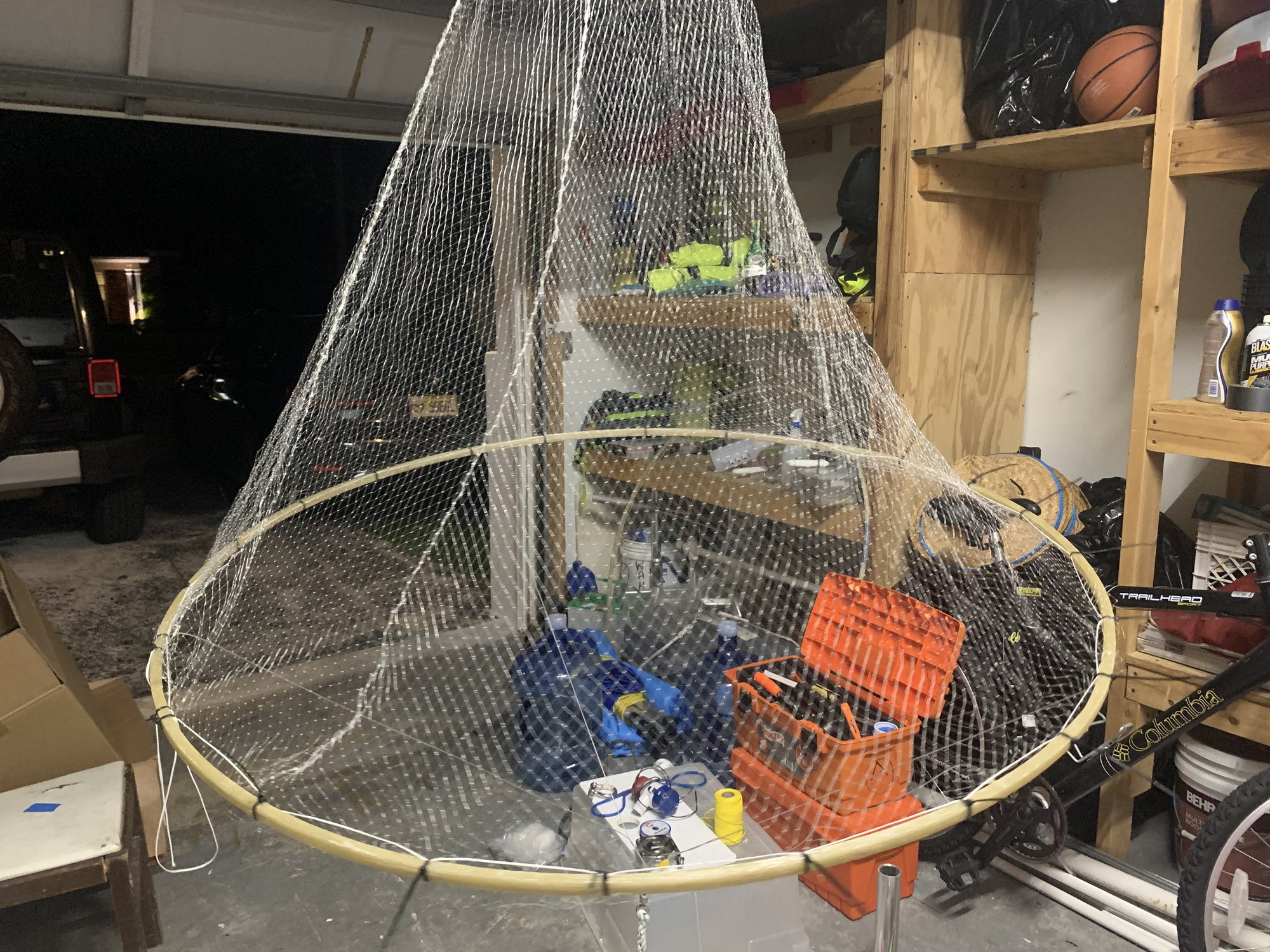 Replacing Net on Hoop Net - The Hull Truth - Boating and Fishing Forum