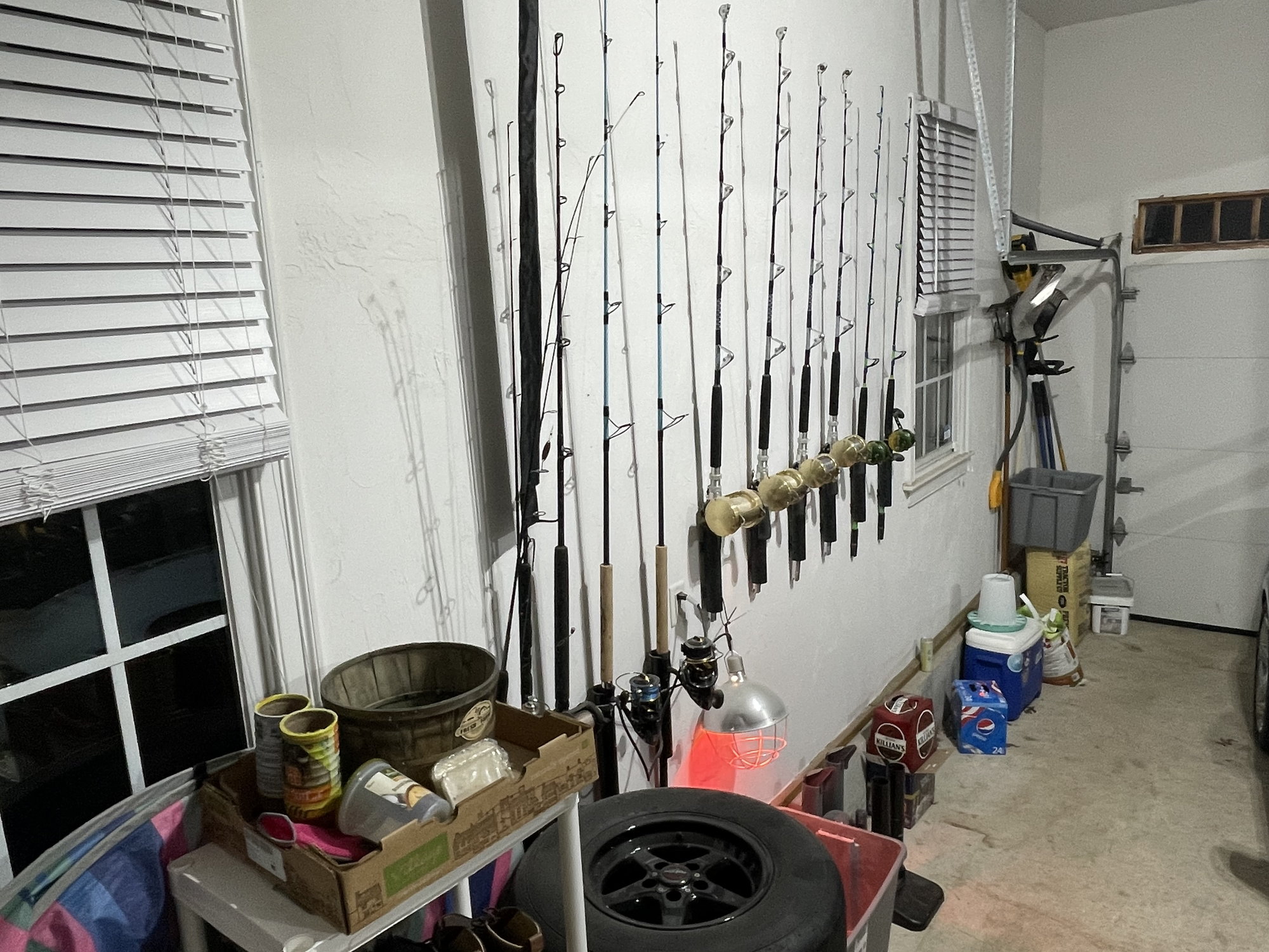 DIY: How to Build a Cheap, Easy Overhead Fishing Rod Storage Rack