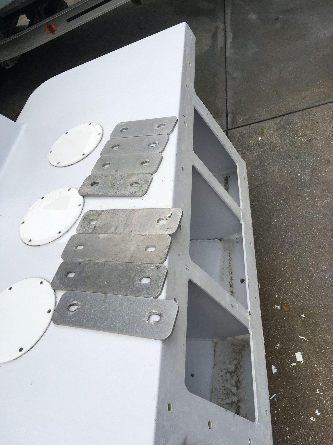 Stainless Marine Outboard Bracket The Hull Truth Boating and