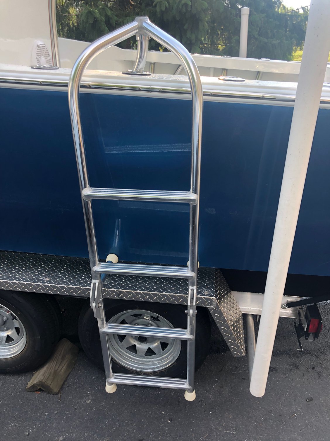 Custom Boarding ladder The Hull Truth Boating and Fishing Forum