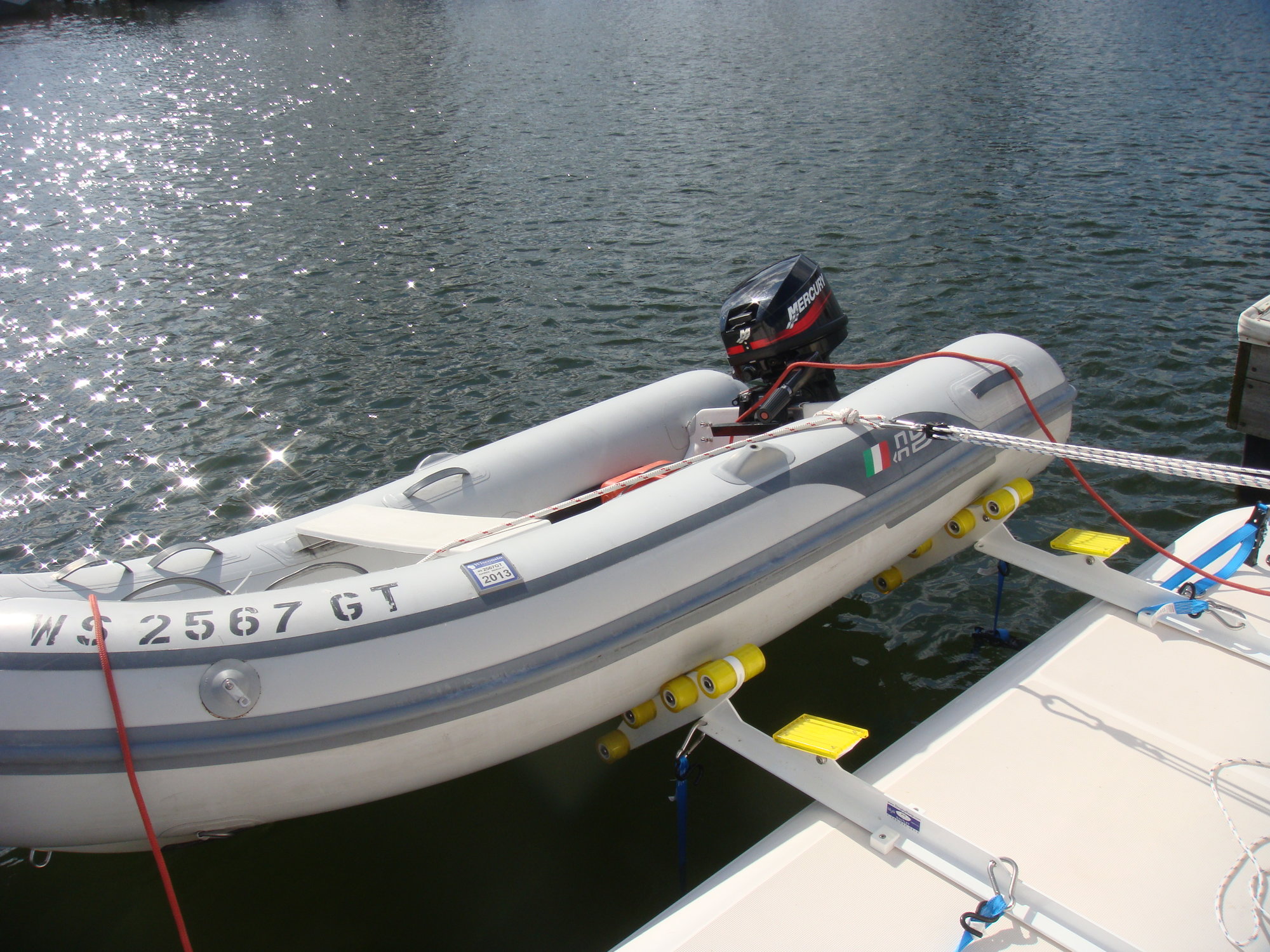 Swim Platform Dinghy Davit Systems - The Hull Truth - Boating and