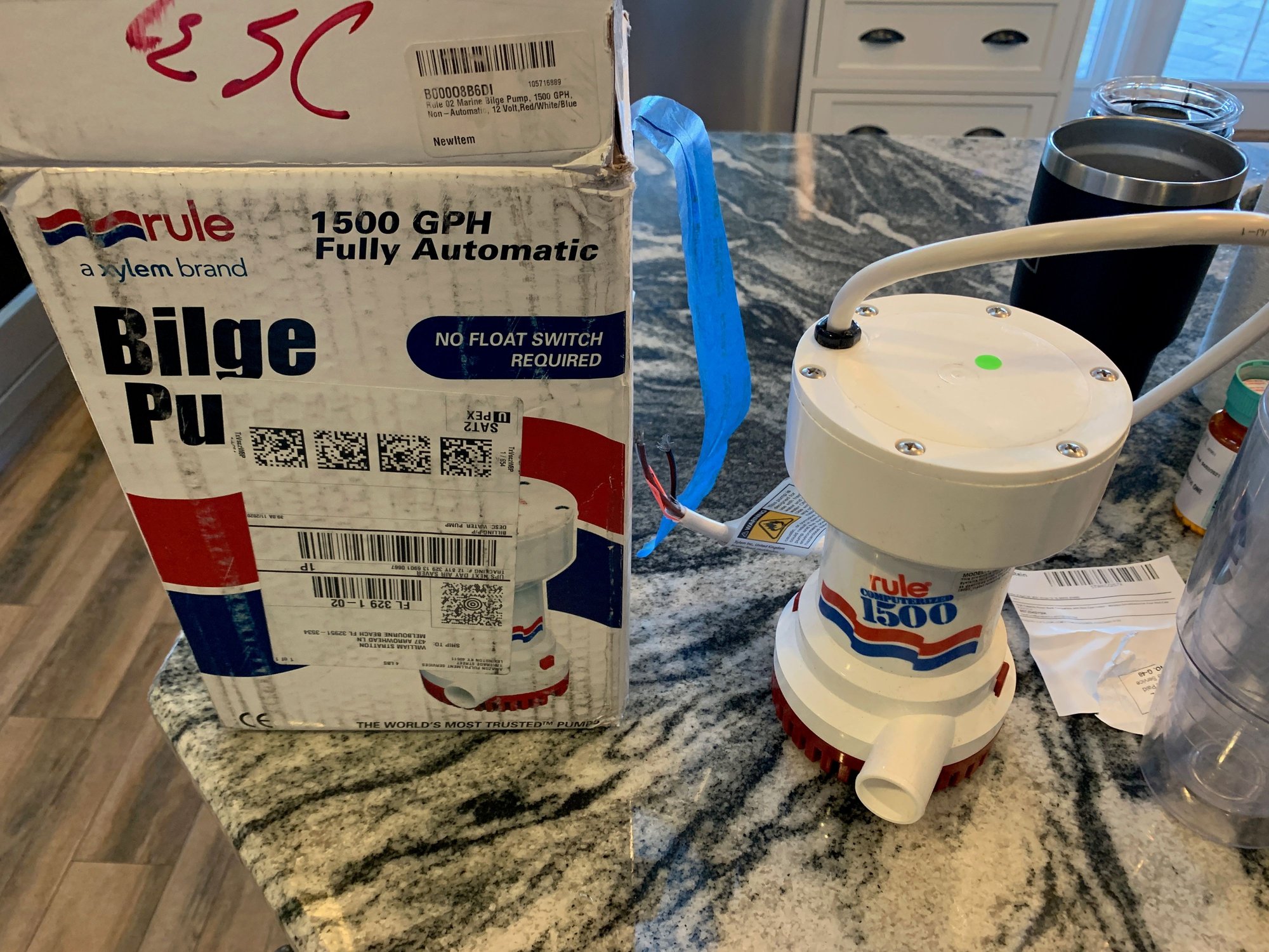 Auto Bilge pump Rule 1500 gph The Hull Truth Boating and Fishing