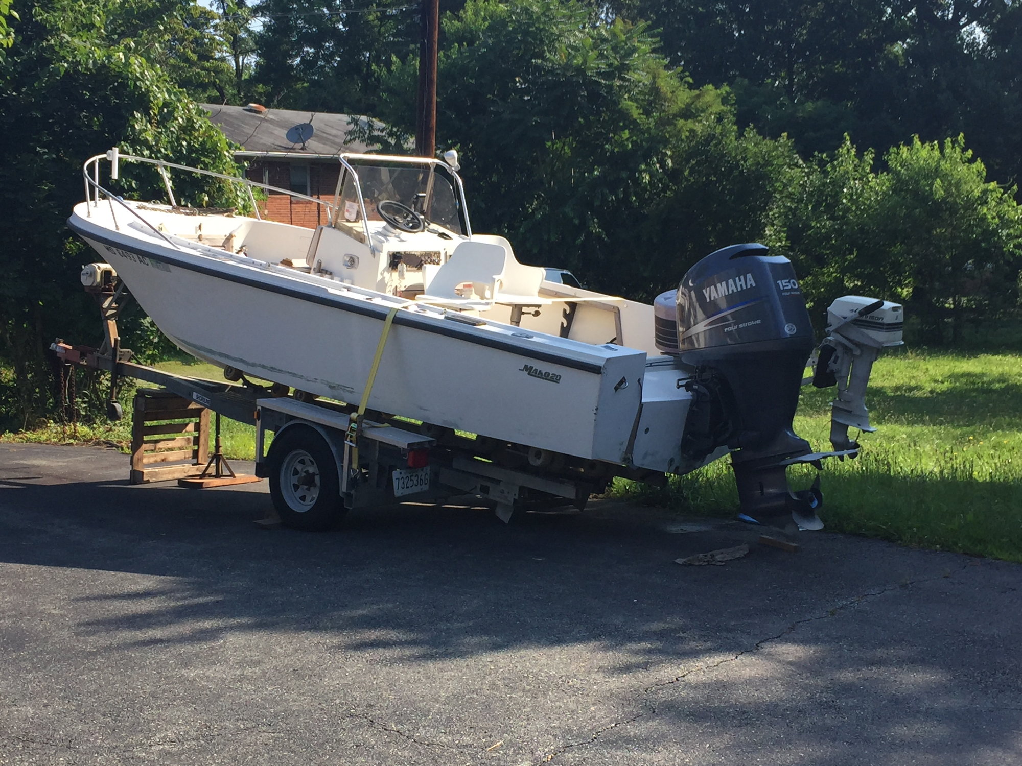 Trailer Advice For 20' Mako CC W/ Yam 150 4 Stroke - The Hull Truth -  Boating and Fishing Forum