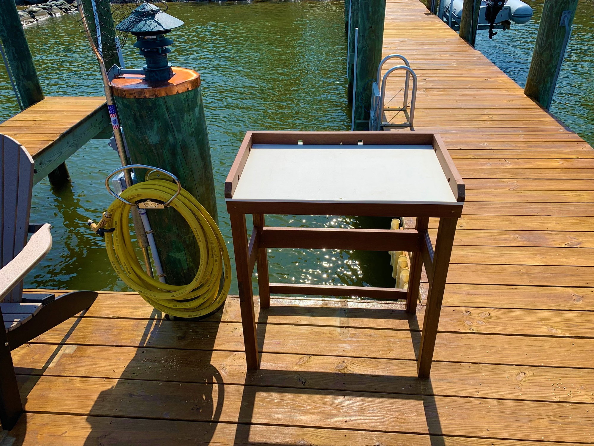 Homemade Fish Table For Dock - The Hull Truth - Boating and