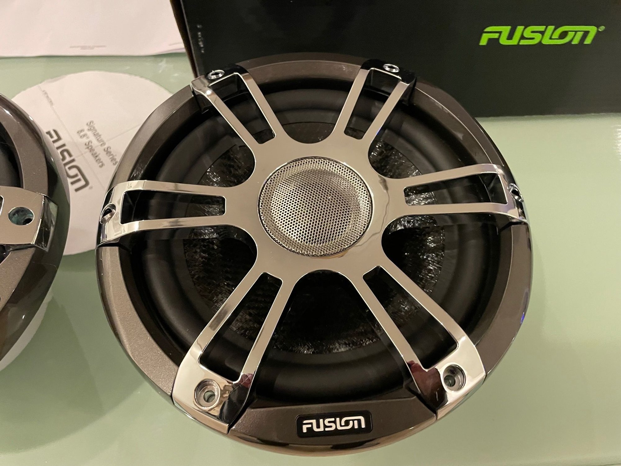 Marine Speakers. JL Audio 7.7" and Fusion 8.8" The Hull Truth