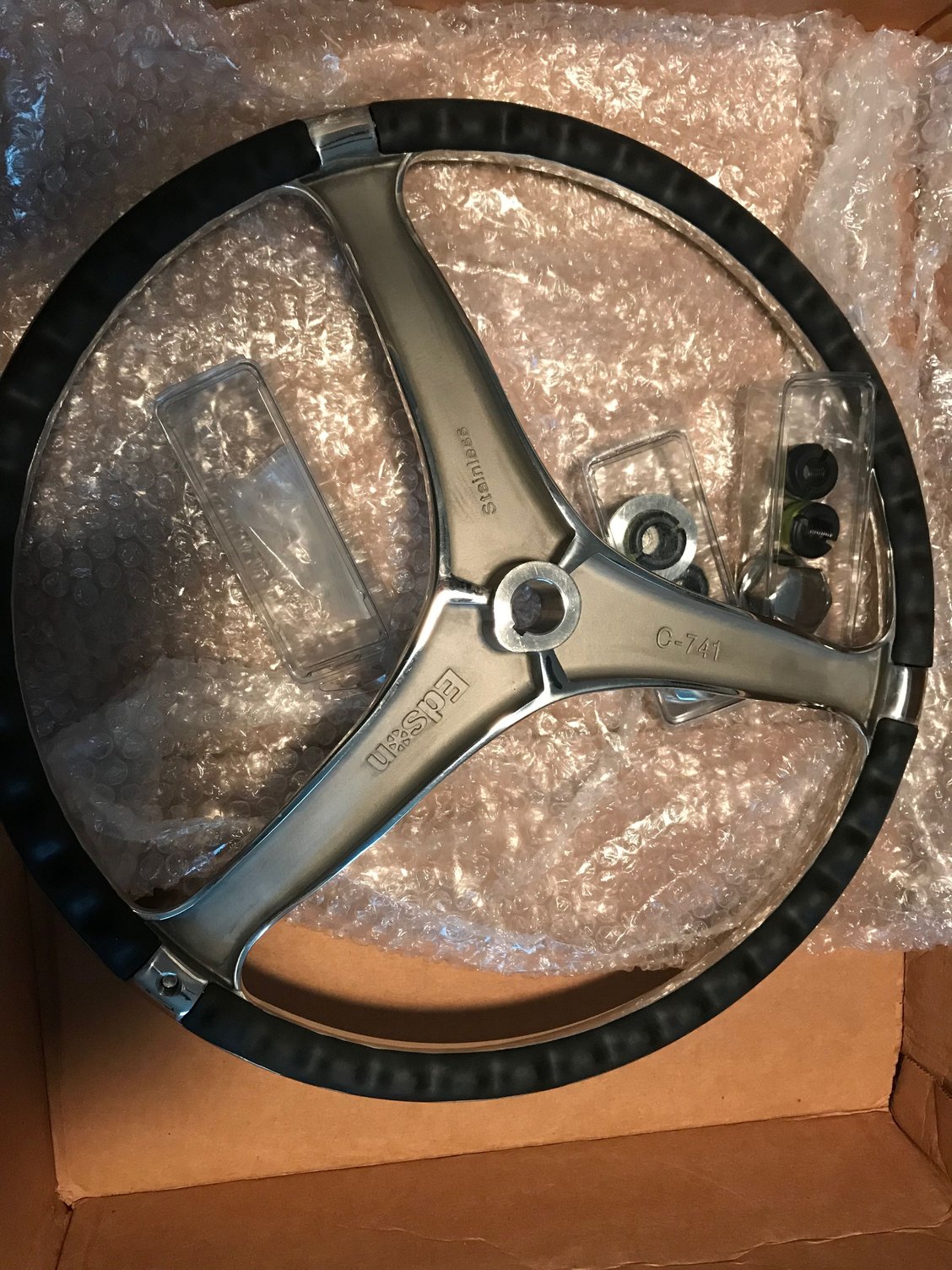 Edson Steering Wheel The Hull Truth Boating and Fishing Forum