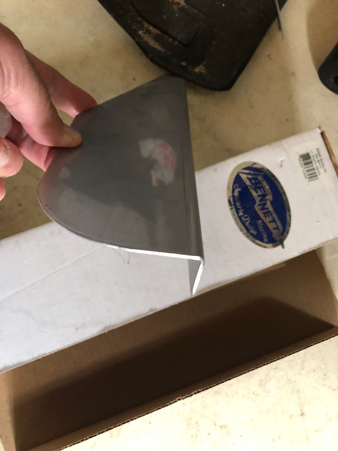 Pair of drop fin trim tab extenders The Hull Truth Boating