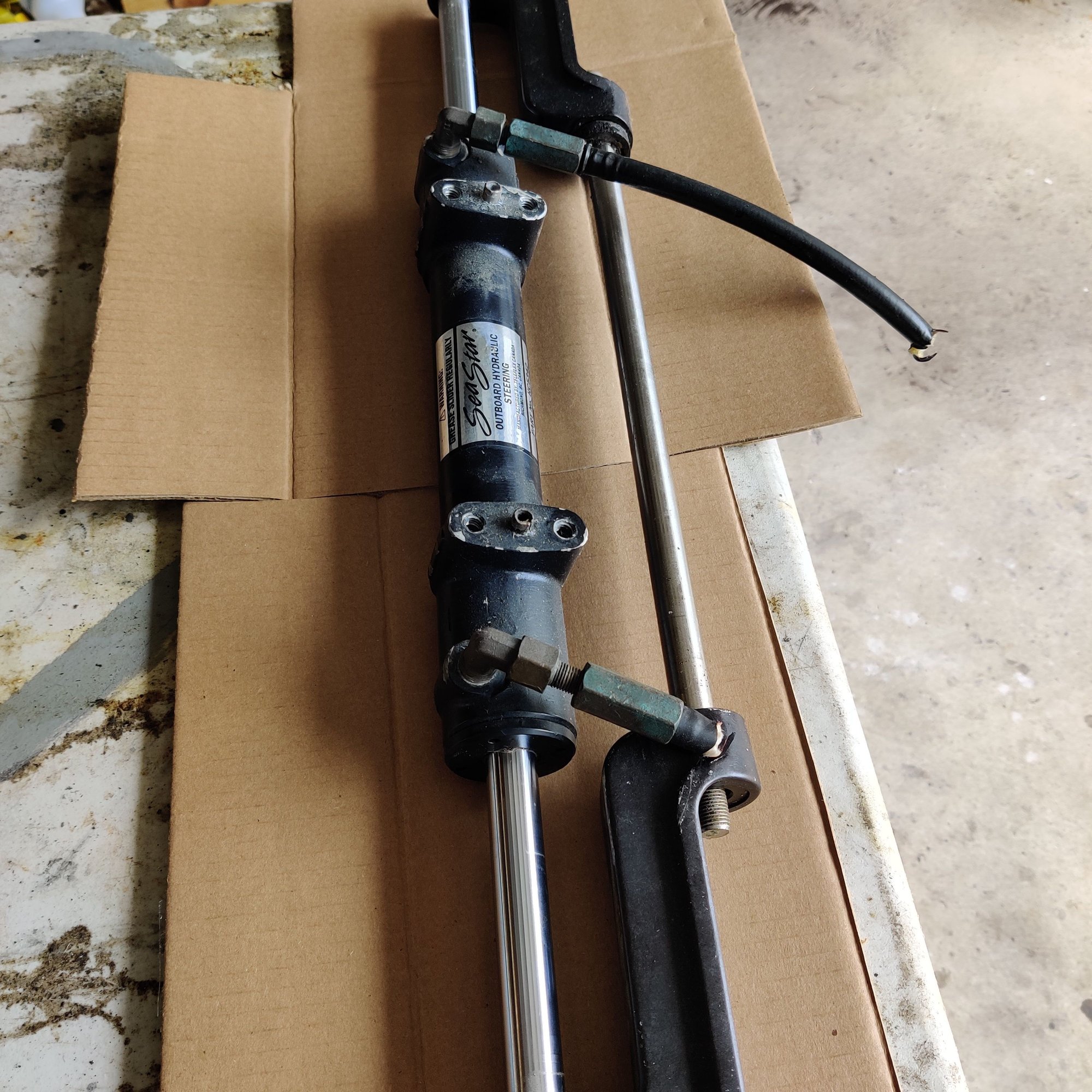 FS Seastar Steering Ram HC5342 The Hull Truth Boating and Fishing Forum