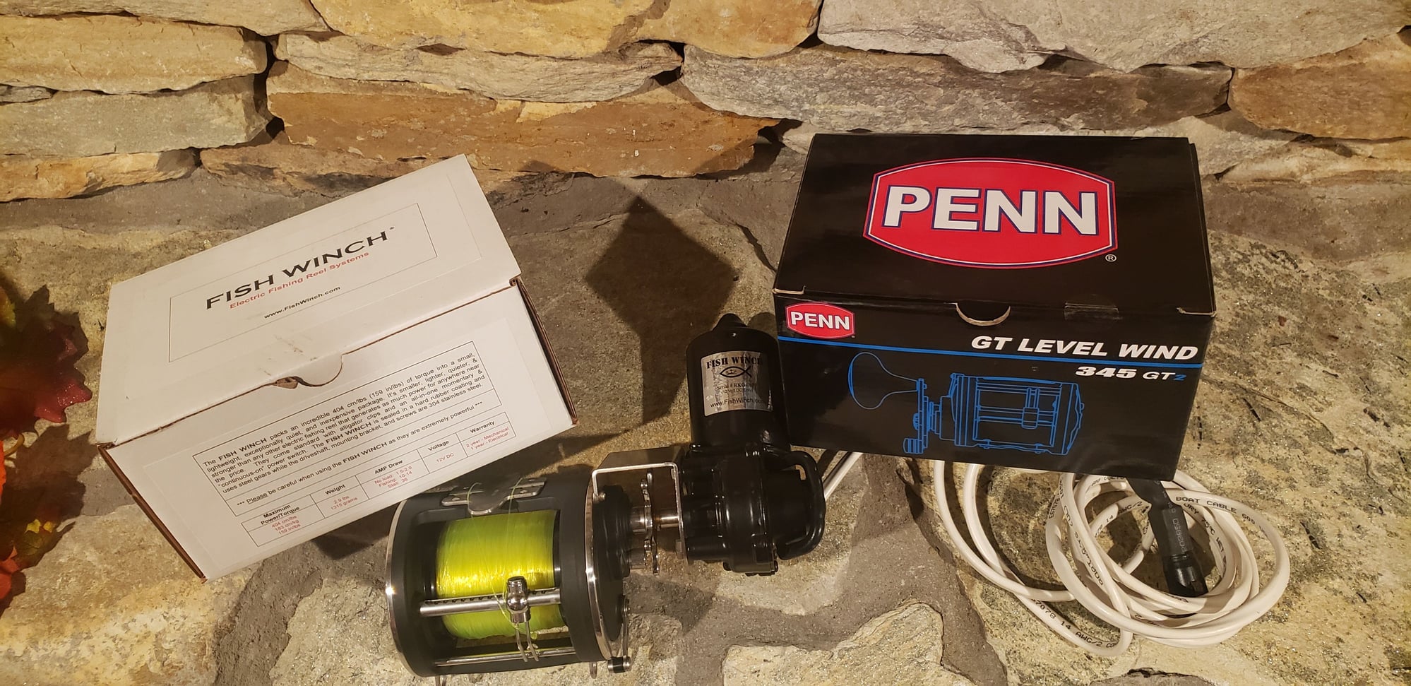 Fish winch with Penn 345GT2 - The Hull Truth - Boating and Fishing