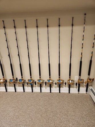 Fishing Pole Clips,Locating Clips for Fishing Rod Wall Mounted