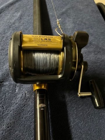 FS: Shimano TLD 20 2 speed with power handle - The Hull Truth