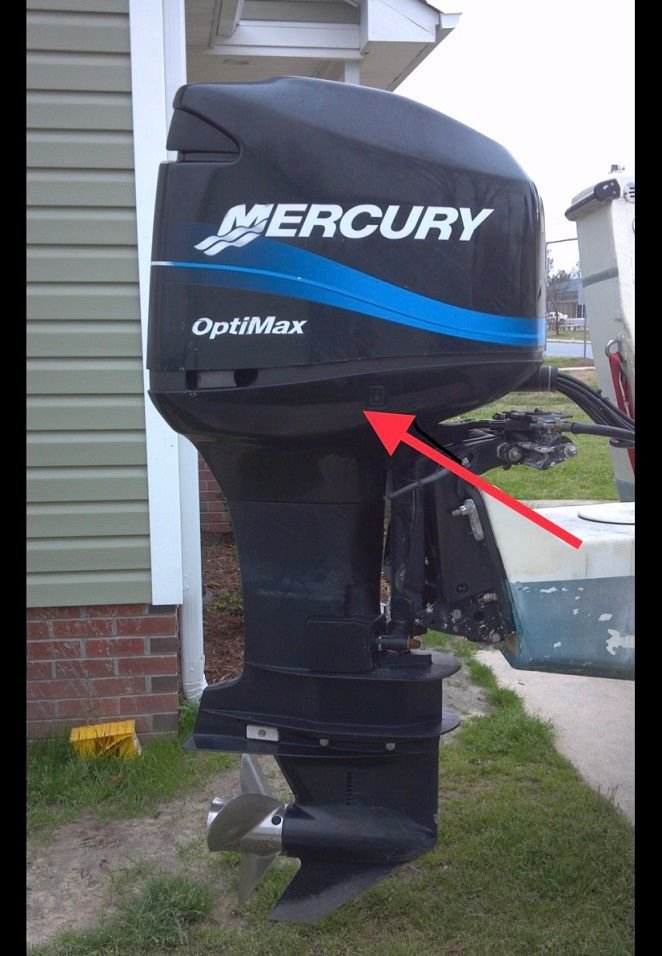 Mercury Optimax Tilt switch is stuck outboard keeps going up
