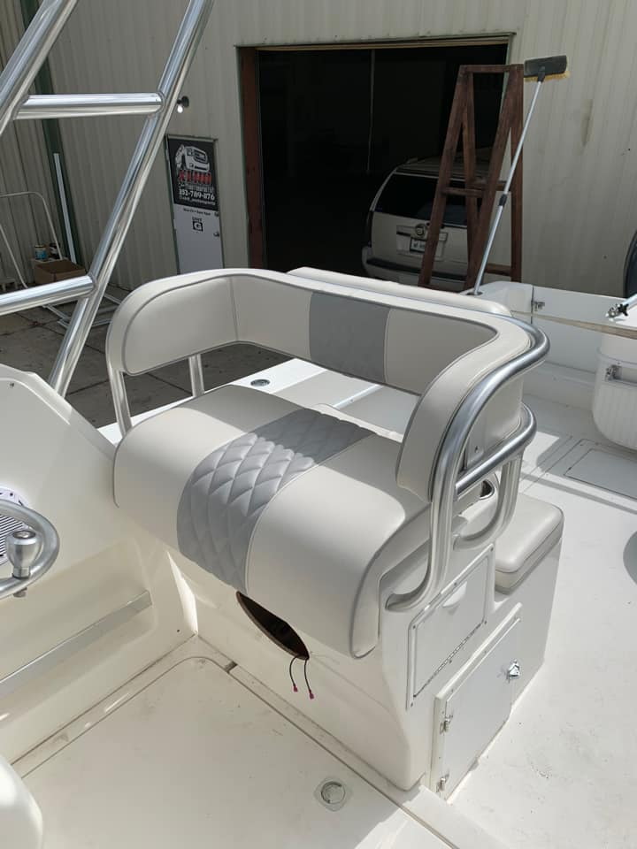 Peel and Stick Vinyl Seat Repair, Anyone? - The Hull Truth - Boating and  Fishing Forum