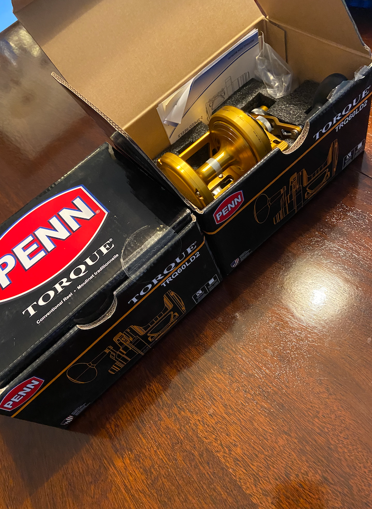 F/S: Penn Torque Lever Drag 2 Speed Reel - TRQ60LD2 - GOLD (2) - The Hull  Truth - Boating and Fishing Forum