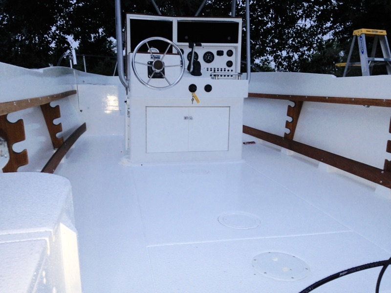 Painting over existing non-skid? - The Hull Truth - Boating and