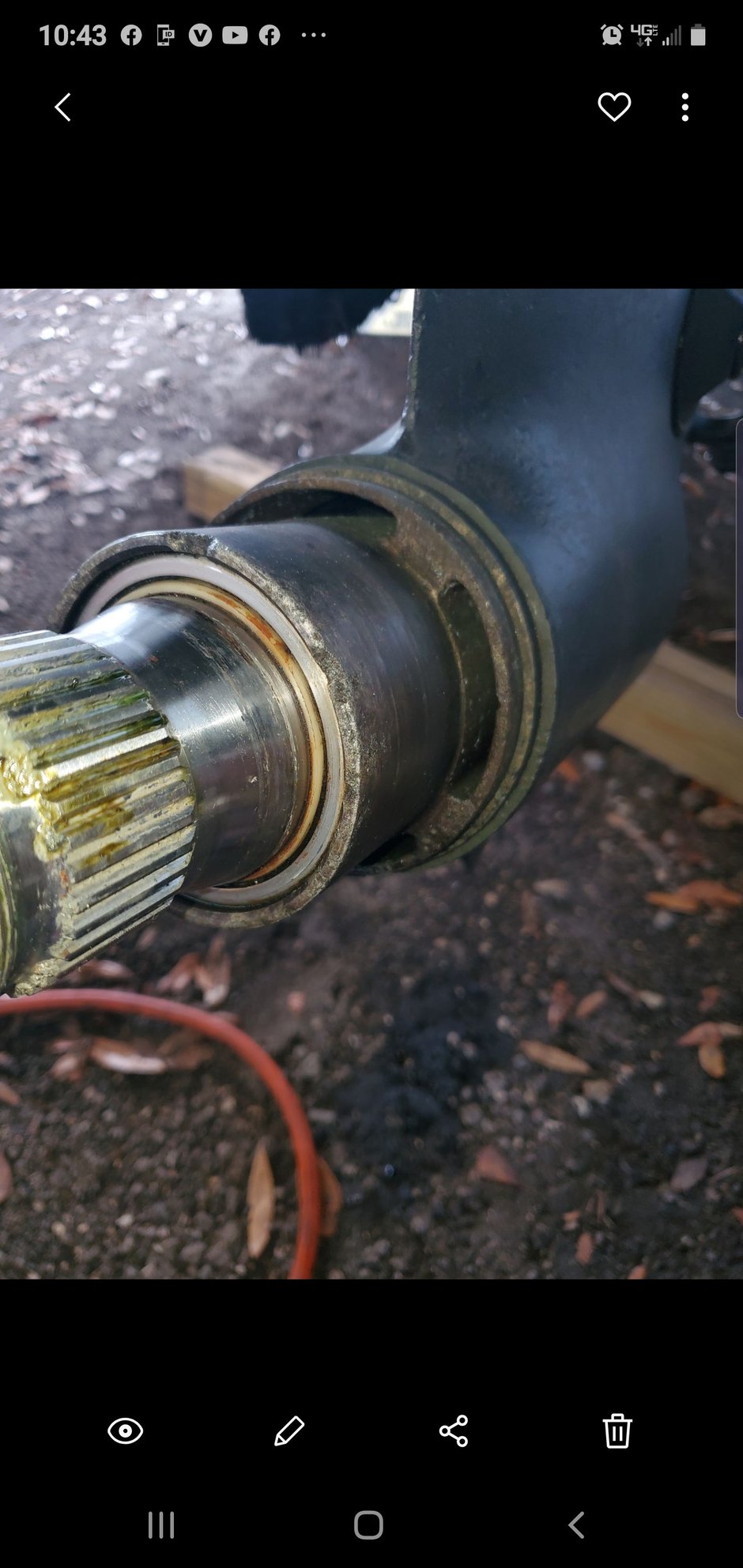 Bravo 3 prop shaft The Hull Truth Boating and Fishing Forum