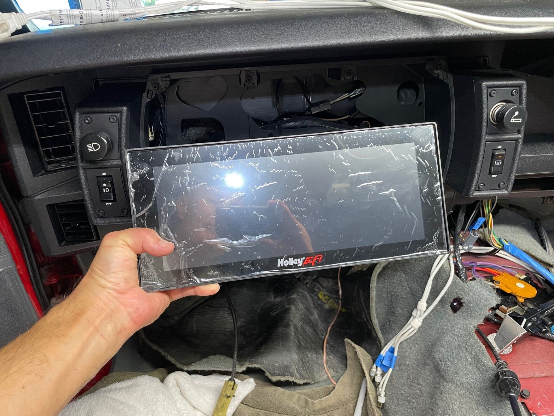 I have one of these in my LS376/480, Tremec T56 Magnum swapped, 1991 Foxbody Mustang coupe.  I love it!  Can't see ever going back to round dial gauges.