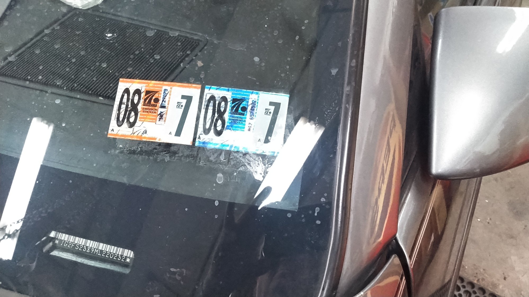 Its been off the road for awhile.