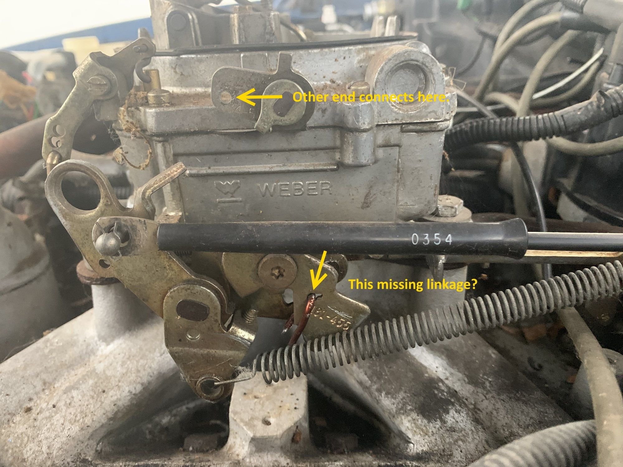 Low rpm won’t idle edelbrock 1406 350 - Third Generation F-Body Message