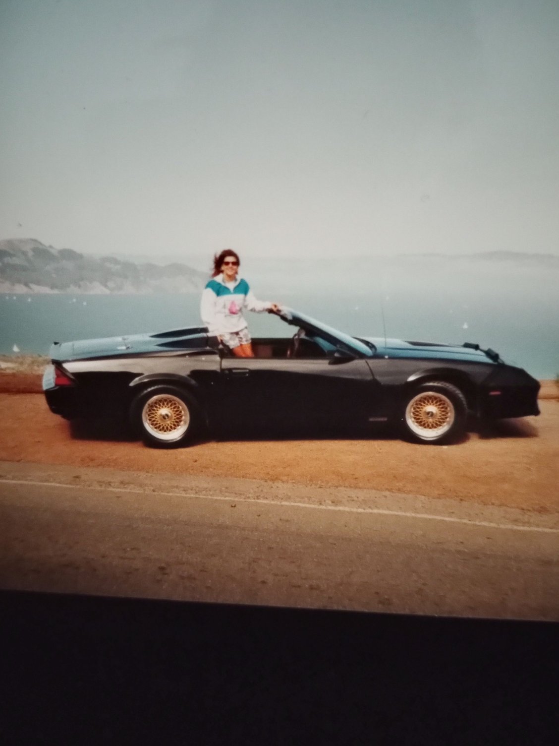 A casual drive to San Francisco 1991. Check out my Hiashi rims 