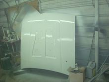First 2 coats of epoxy.