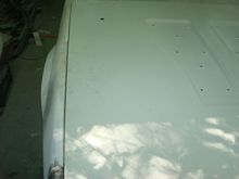 Passenger side gap now.