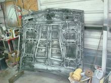 Sanded and ready to spray epoxy on the underside.
