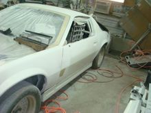 Driver side setting in place.