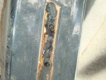Original driver ground effect that I pulled. You can see it was orig gold so it had to come off a different car. 