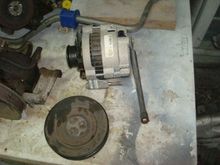 Alternator looks to have been recently replaced but I have a new one as well.