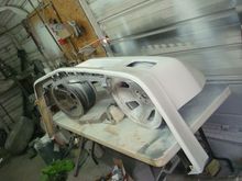 A couple of coats on the underside areas that are visible that didnt get epoxy the first time.