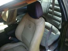 Acura front seats. Guess that explains the Honda parts.