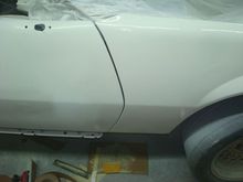 Much better door to fender fit horizontally.