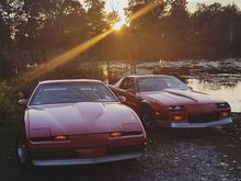 my buddy and I. He has an 89 formula and I have an 88 RS!