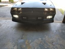 Black diamond cut projector headlights