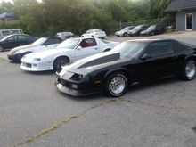 black RS at a shop or lot. It had a no warrenty sticker but no price or info.