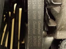 Even found a 92 tpi serp belt from one of my old parts cars. It'll be a show only item.