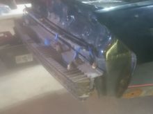 Got the rear bumber cover off.  