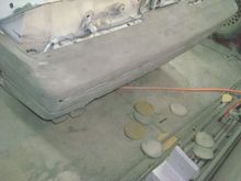 Finished stripping the bumper cover.