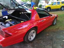 After a 1st go thru with the buffer and Meguiars Ultimate Compound, which is awesome stuff. Never used a buffer b4 lol.