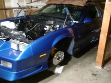 All in a 2 car garage