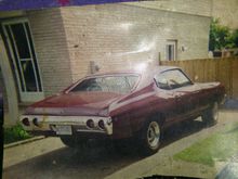 picked this up remembrance day 1996 for $2700 cert.350/turbo 350,drum brakes all around,no options.