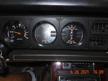 Ordered a replacement gauge cluster on eBay, and replaced today.  Now all are working perfect!!!!  Yes, I am almost out of gas!! So nice to have real gauges again.  