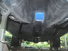 Here is a shot of the underside and you might be able to see the sub frame connectors