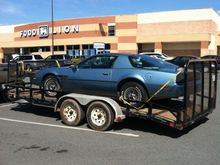 Bringing the car home